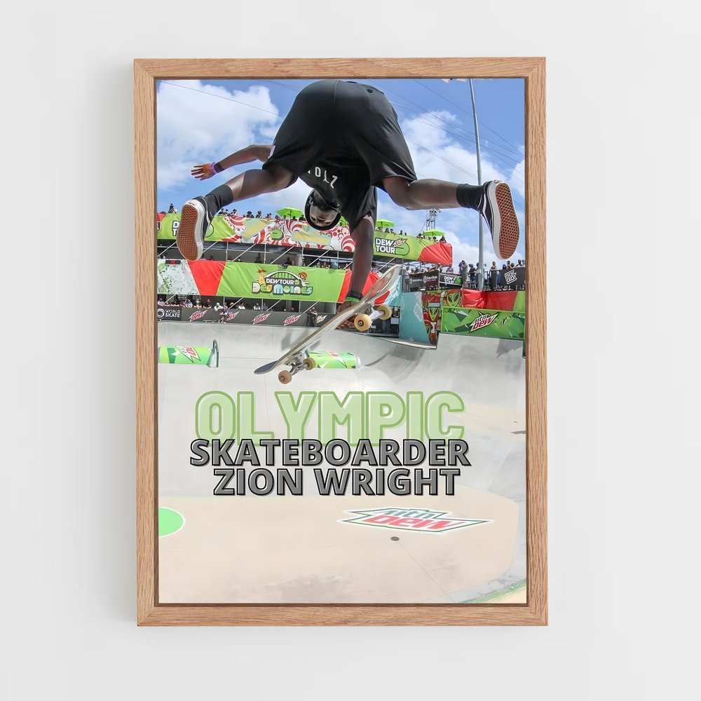 Poster Tricks et Équilibres – affiche Skateboard (vue 4)